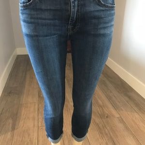 7 For All Mankind cropped jeans